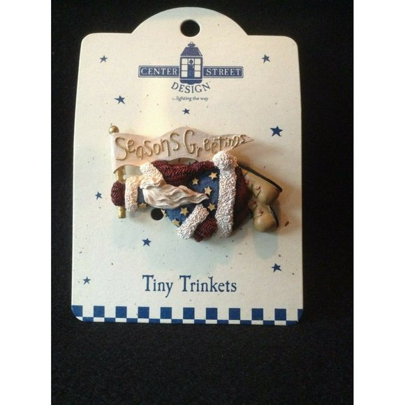 Center Street Design Tiny Trinkets Christmas Pins, Set of 3 - Picture 2 of 8